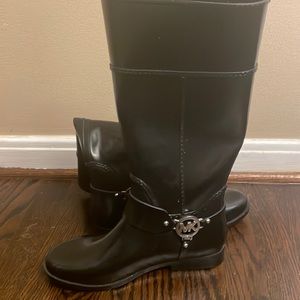 Michael Kors long rain boots
